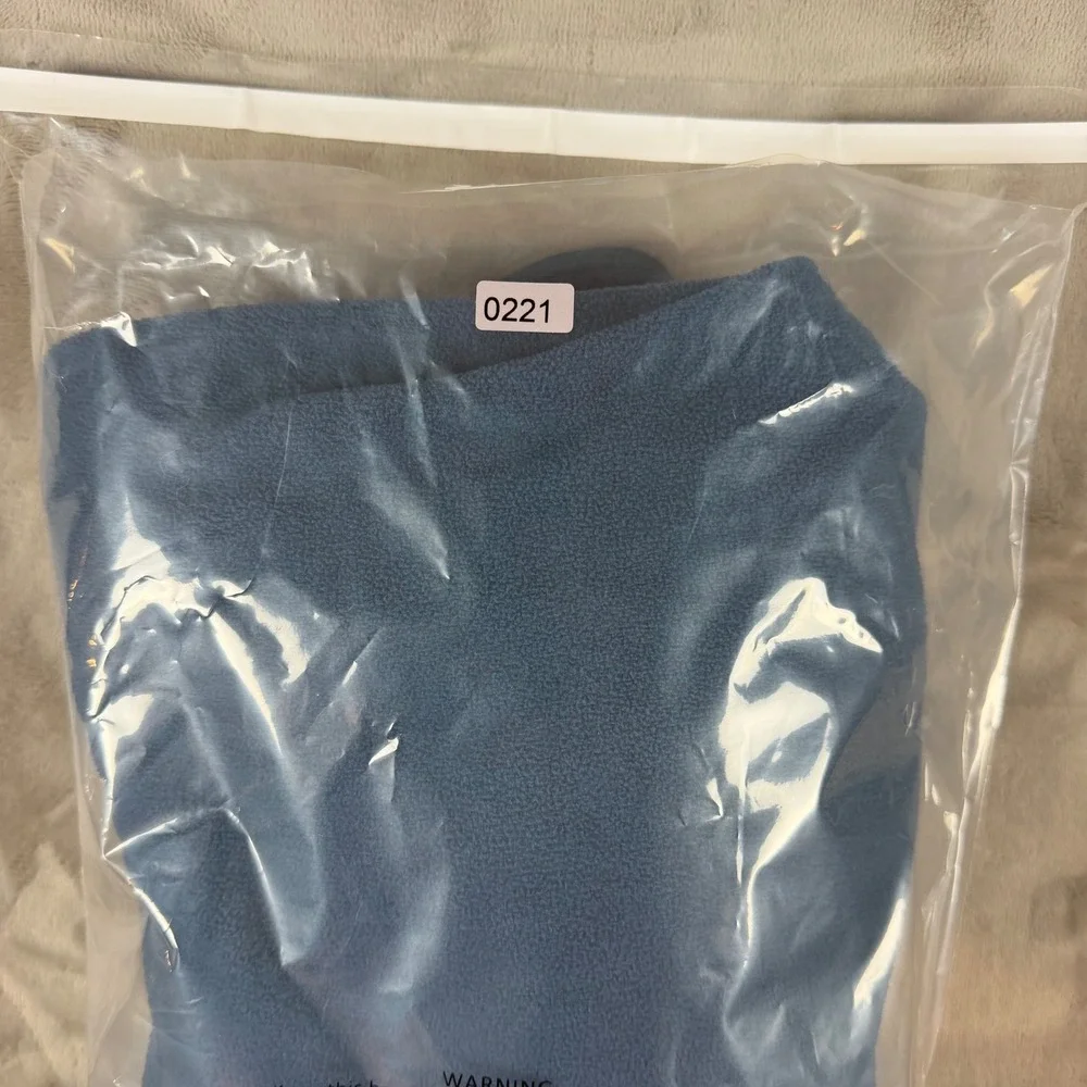 The North Face Mens XXL Blue TKA 100 Glacier Quarter Zip Fleece Pullover